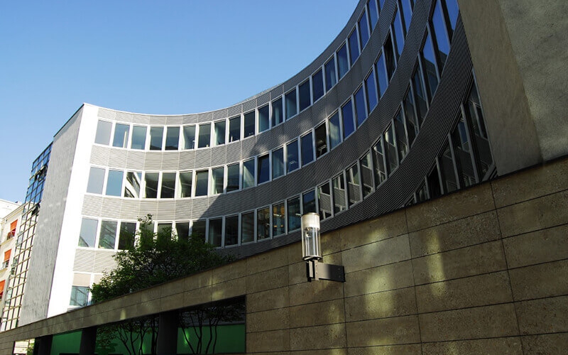 Fassadengestaltung durch Bleche